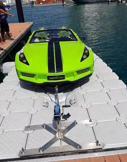 Floating Pontoon Dock Jetty with Aluminum Gangway image 2