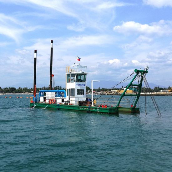 Excellent Underwater Excavation Machine New Popular 10 /12/14 Inch Cutter Suction Dredger for River Cleaning Diesel Engine Power Hydraulic System image 4