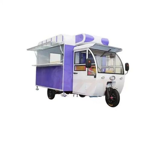 Mobile Food Cart Mobile Kitchen Cooking Equipment Sales Booth Snack Cart image 4