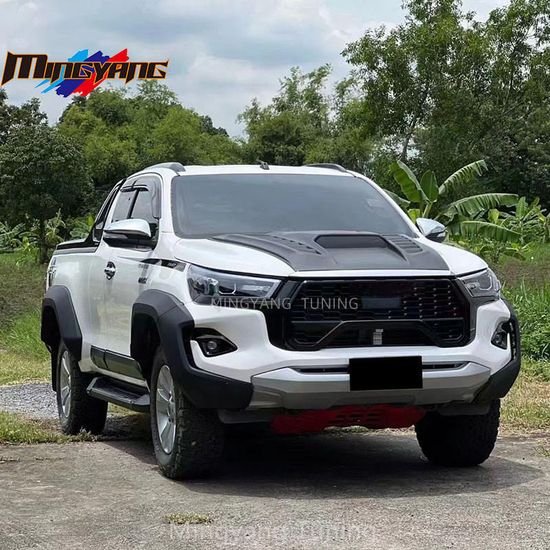 Gr Sport Revo Rocco Upgrade Conversion Car Bumper for Toyota Hilux Revo 2020-2022 Body Kit image 3