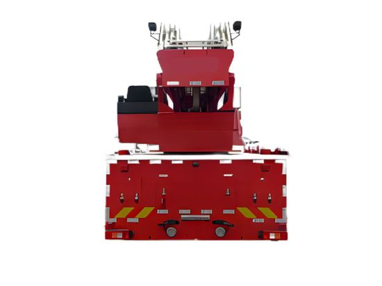 Sitrak 32m 34m Aerial Platform Fire Fighting Resuce Truck with Fire Engine Aerial Ladder Water Tank 4000L - 5300L, Foam Tank 1000L, image 2