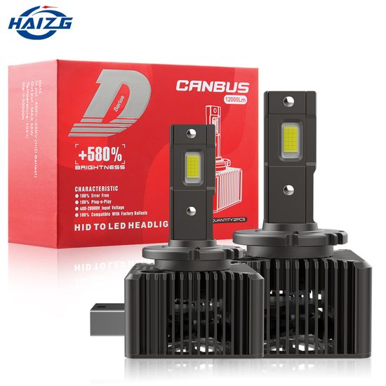 Haizg Chinese Manufacturer Head Light LED Auto Lighting System LED Headlight Kit Car Headlight Car LED Lights image 2