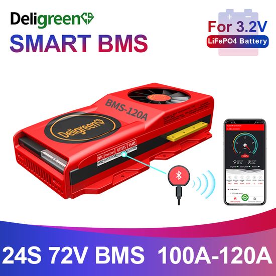 Deligreen Daly Smart BMS 24s 250A with Bt Uart for LiFePO4 Cells image 4