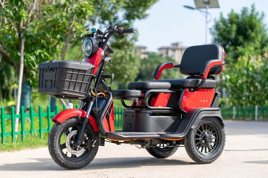 Cheap, New, Adult Electric Trike, Vehicle, Scooter, Three Wheel, Wheeler Motorcycles, Lithium Battery, Passenger, Cargo Tricycle with EEC Certificate Supplier image 5