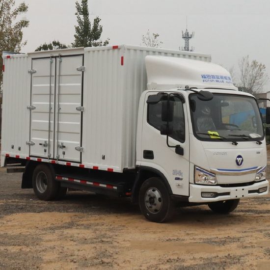 Foton Zhilan Left Hand Drive and Right Hand Drive Loading and Transportation Electric Box Light Truck image 4