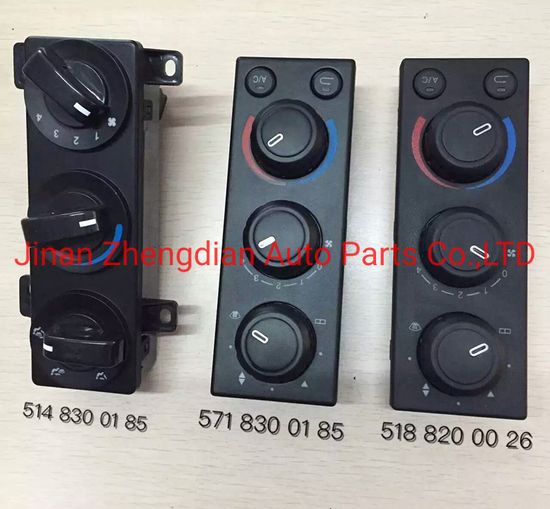 8818200026 Truck Air Conditioner Contral Panel Switch for Beiben North Benz V3m V3et New Model Truck Spare Parts image 2