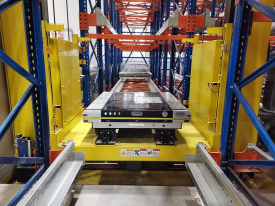 Modernization Intelligent Storage Racking Robot Radio Shuttle Pallet Rack image 6