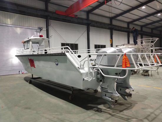 Aqualand 32feet 9.8m 28persons Aluminum Pilot Patrol/Speed Rescue/Sports Fishing/Passenger Alumnium Ferry Work Motor Boat image 4