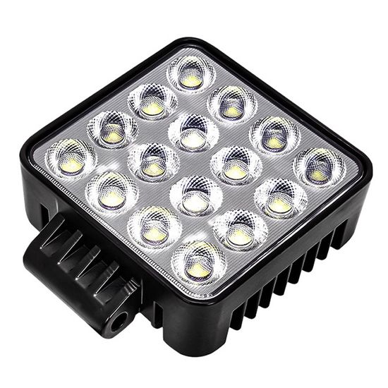 4.3inch 48W Square LED Work Light Driving Super Bright Shockproof Combo Beam Lamp 20LED for off Road Truck Trailer image 3