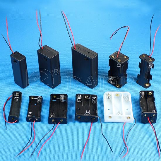 Plastic 2 X 18650 Battery Holder with 150mm Wire image 6
