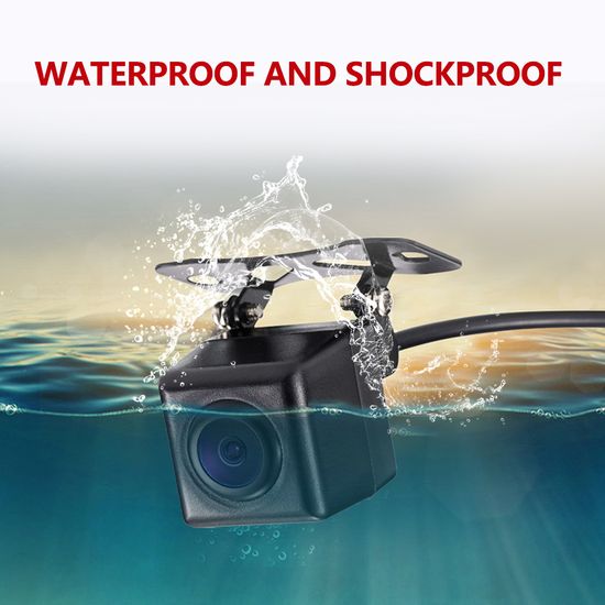 Wemaer 360 Degree Rotated Waterproof Night Vision Front/Rearview Mini Auto Car Camera image 6