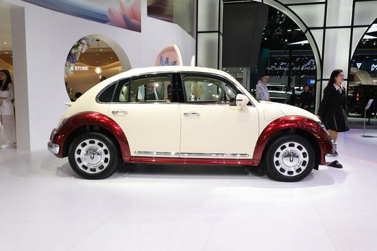 Volkswagens Beetle Same Design Pure Electric Version 5 Seat Small Hatchback Ora Ballet EV Car image 3
