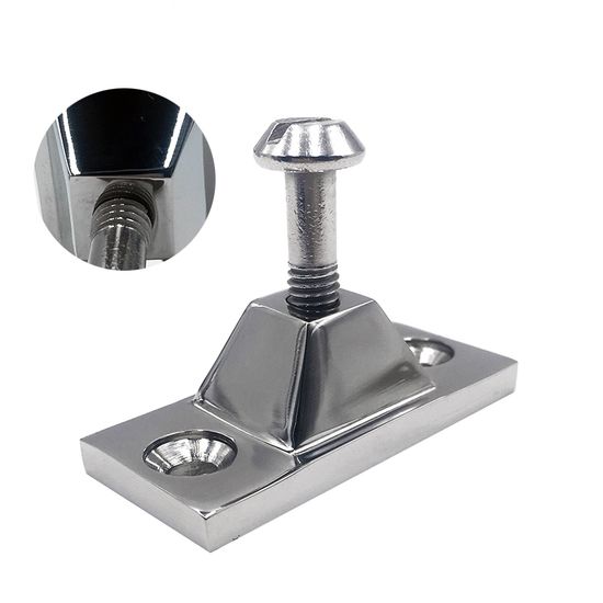 Stainless Steel Tube Bimini Boat Tops Deck Hinge for Boat Marine Hardware image 4