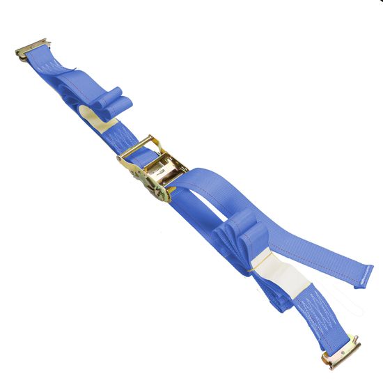 2inch 12FT 16FT 20FT Yellow Blue Gray Green Ratchet Strap Track Logistics Cargo Ratchet Tie Down E Track Ratchet Strap image 3