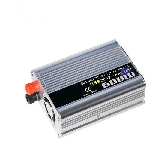 Converter Classic Silver DC to AC 600W Inverter for Car image 2