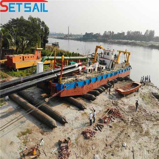 Made in China Factory 28 Inch Cutter Suction Dredging Boat image 4