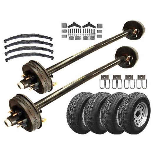 Made in China with  Enhance Trailer Stability with Our Durable 8000lbs Axle image 6