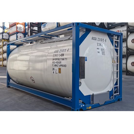 20FT ISO Tank Un Portable Type T11 Shipping Container image 3