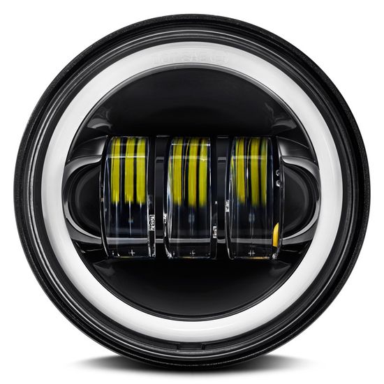 4.5 Inch 30W LED Headlight Car Light with DRL LED 6000K Fog Light for Harley Motorcycle image 5