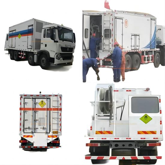 Customize 15t Intelligent on-Site Anfo Emulsion Explosive Truck image 2