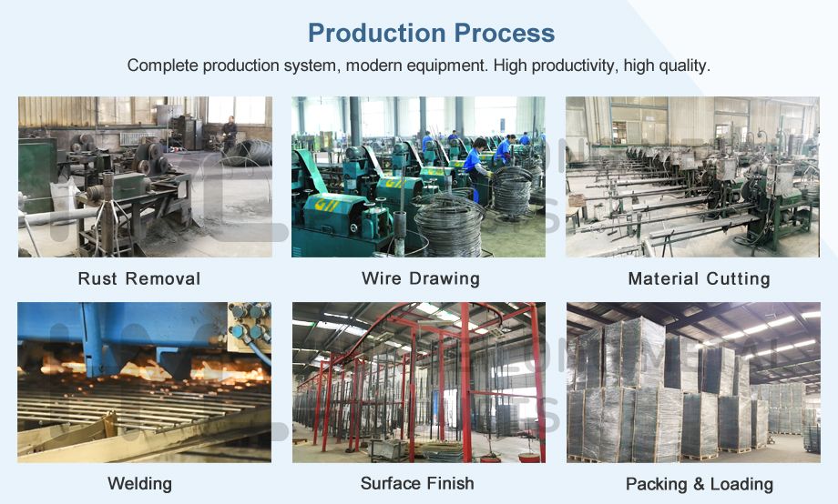 Inverted U Channel Zinc Coated Industrial Durable Wire Mesh Deck