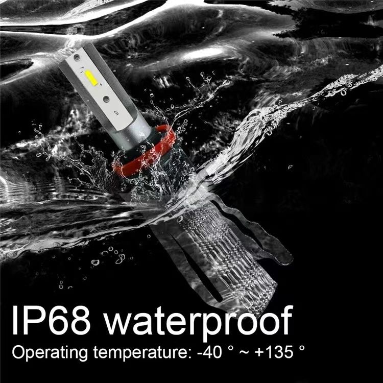 Auto LED Light T8 H11 H4 H7 Headlight 40W IP68 LED Headlight Car LED Lights