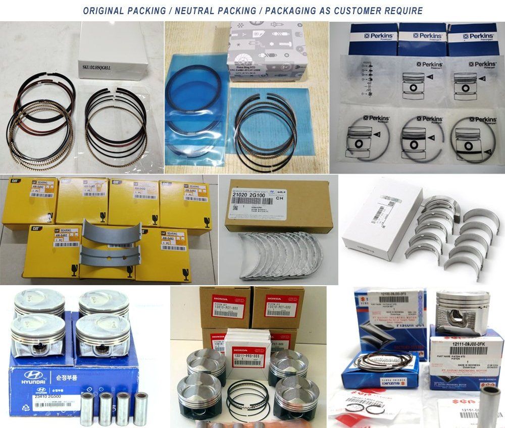 Complete Specifications Engine Parts Auto Accessories Forged Piston Pump Set Pistons Rings Liner Kit 23410-22450/23410-22400/23410-22410 for Hyundai
