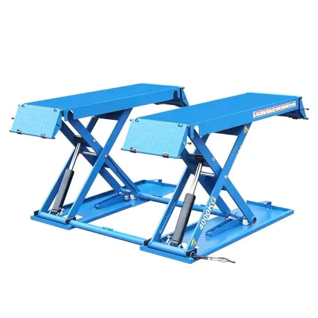 CE Proved Hydraulic Car Lifter Scissor Lift for Wheel Aligner
