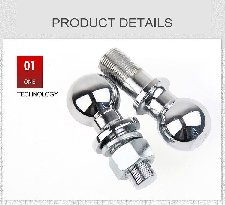 Trailer Part Chrome Trailer Hitch Ball Tow Ball