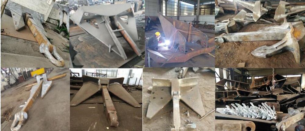 9675kg AC-14 Self Balance Type Marine Hhp Anchor with Iacs Cert.