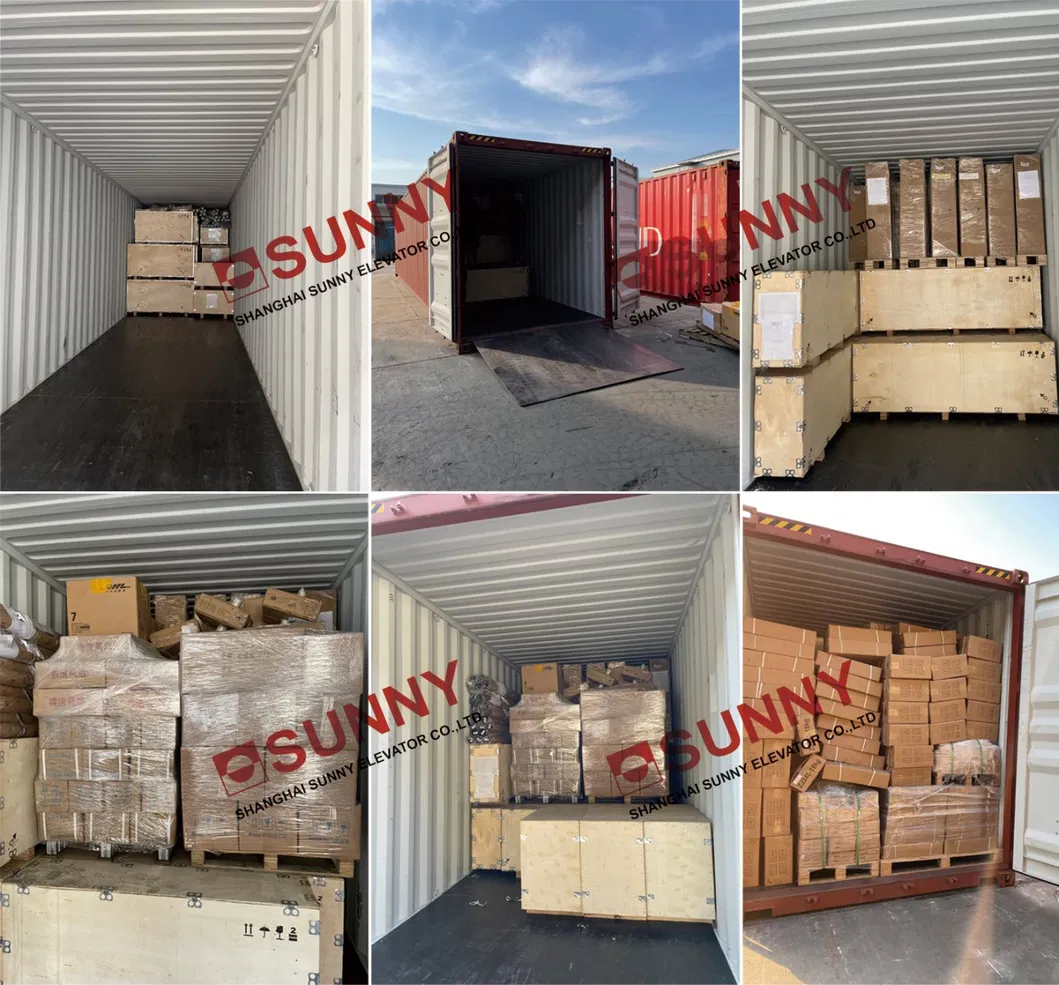 Center Opening Landing Door Mechanism for Passenger Elevator Spare Parts