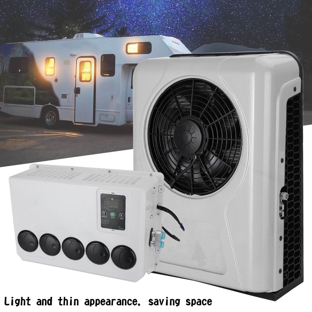 12V DC Air Conditioner Roof for Truck RV Bus Excavator 12V Air Conditioning Cold/Hot Function Car