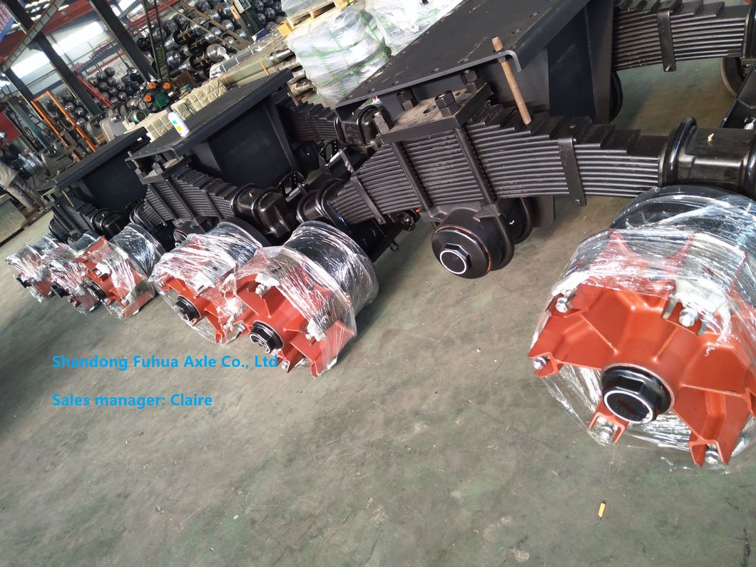 Semi Trailer BPW Axle Bogie and Tandem Bogie with Axle