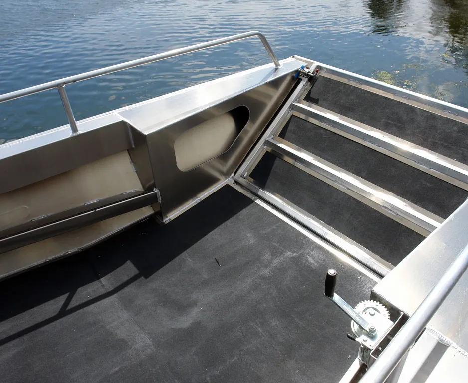 The Last Day Kinocean Aluminum Fishing Work Boat Equipped with Fishfinder in Selling
