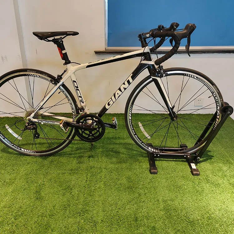 Retractable Semi-Vertical Floor Mounted Bike Stand Parking Rack
