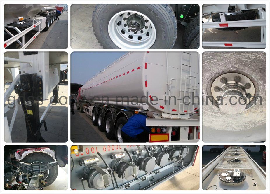 Customized Oil Diesel Transport Fuel Oil Tanker Truck Trailer Liquid Storage Tank