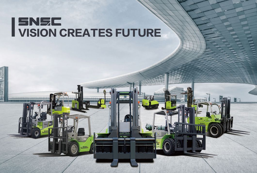 Snsc 2000kg 2ton Capacity Max Lift Height 6, M 8m 10m 12m Electric Reach Forklift