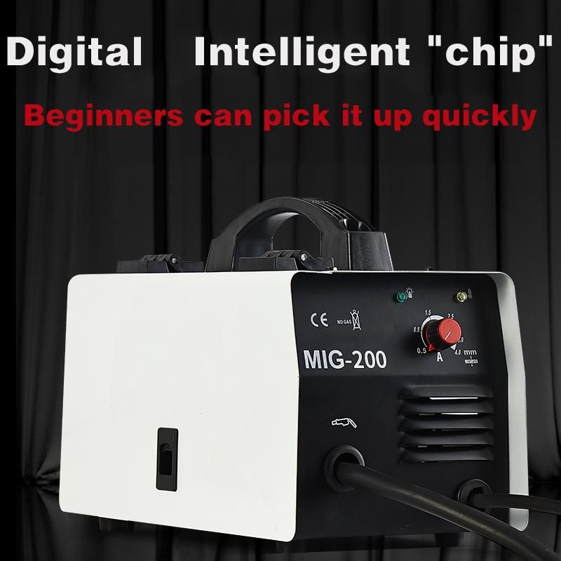 Inverter IGBT MMA TIG MIG Mag 4 in 1 Arc Welders for Gas Gasless Multi Function MIG 200 Inverter Welder
