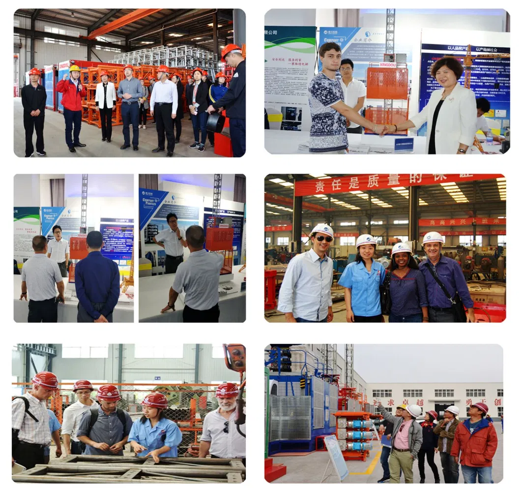 Sc100/100 Construction Building Lift Price/Hoist/Building Cargo Lift/Material Lifting Equipment