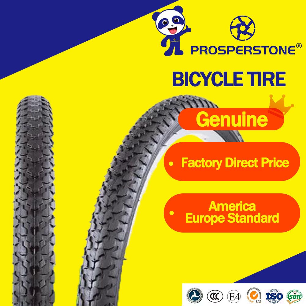 Bicycle Tires Made in Taiwan and Originated in Shandong, China. Rubber Tires with Popular Patterns Are of High Quality and Wear Resistant 26X2.125