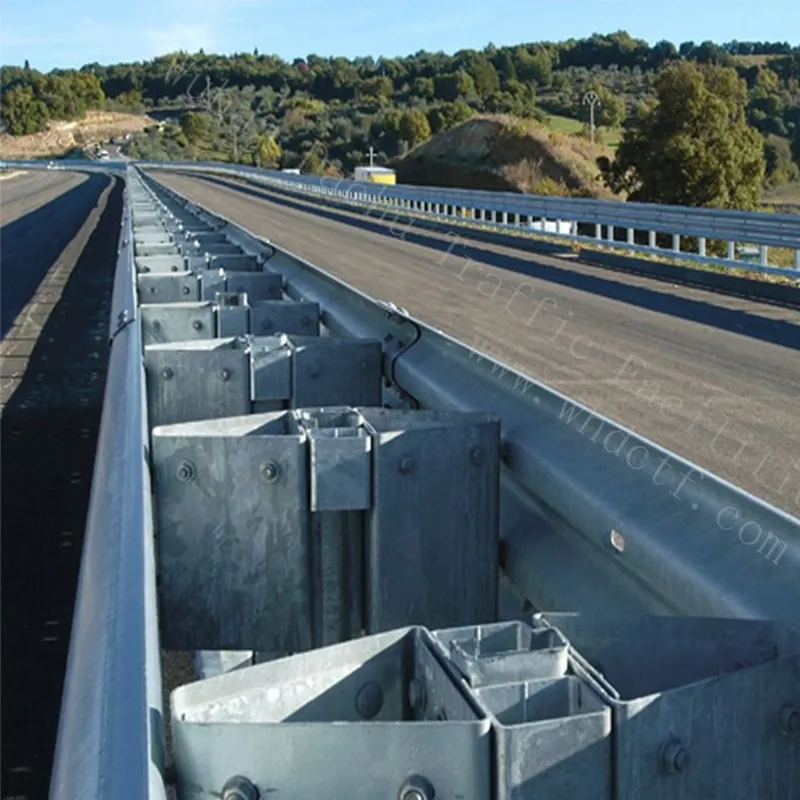 Hot DIP Galvanized W Beam Highway Guardrail Spacer