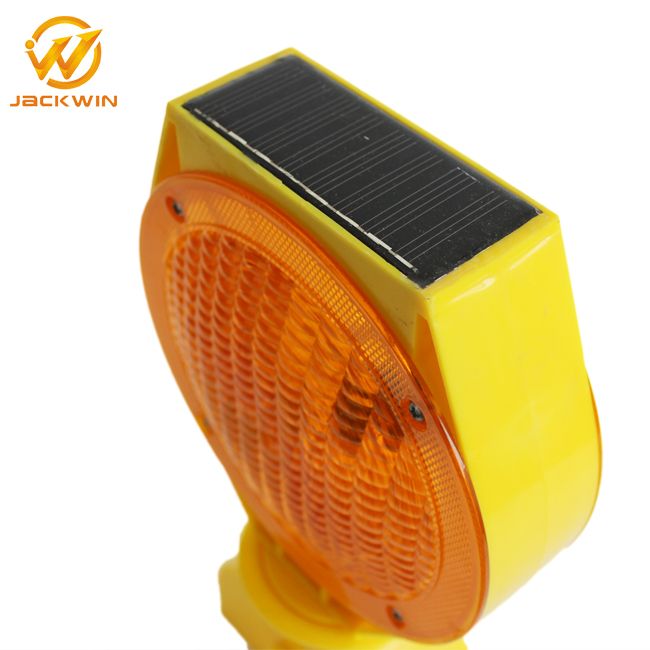 Waterproof Solar Power LED Warning Light for Construction