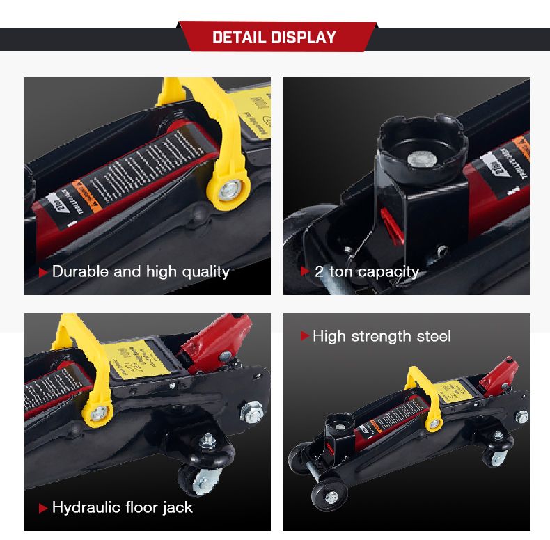 CE 4400lb 6.5kg Plastic Box Hydraulic Floor Jack
