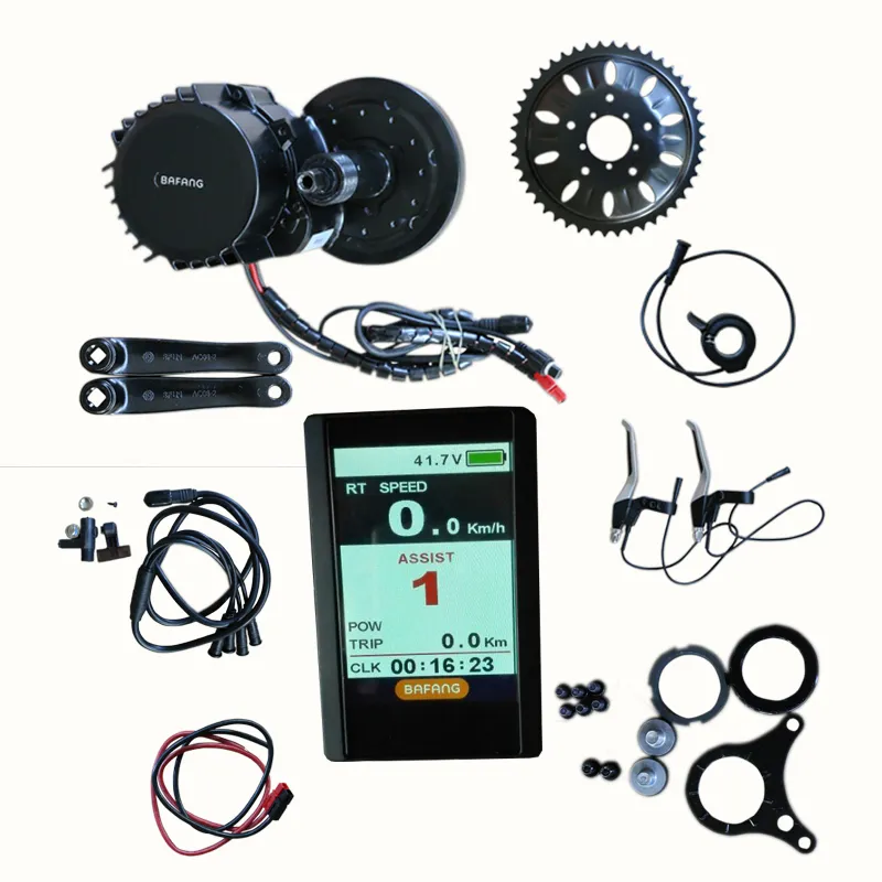High Speed Bafang Bbshd 48V 1000W Bb68/100/120mm MID Drive Ebike Central Motor Kit