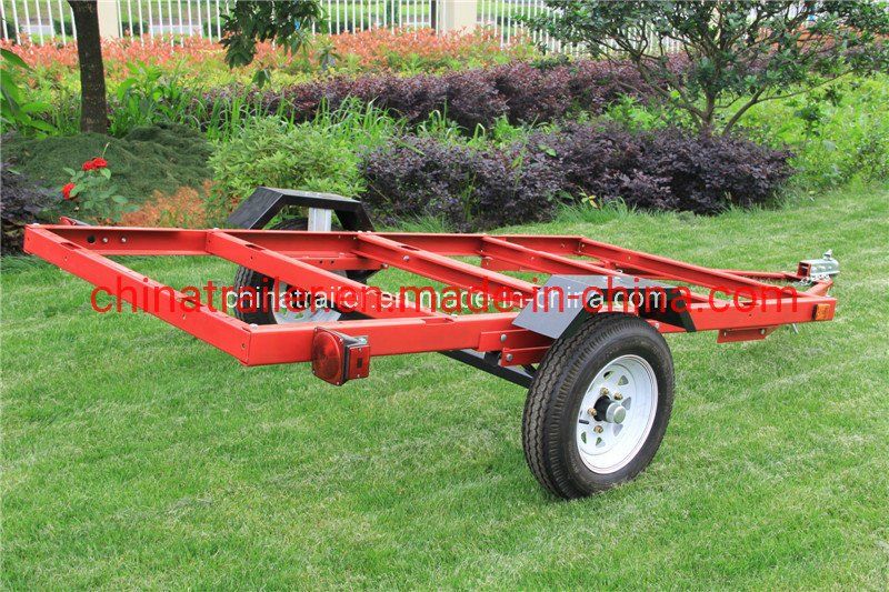 DOT Approved 4X8 5X8 Premium Powder Coated Folding Utility Trailer