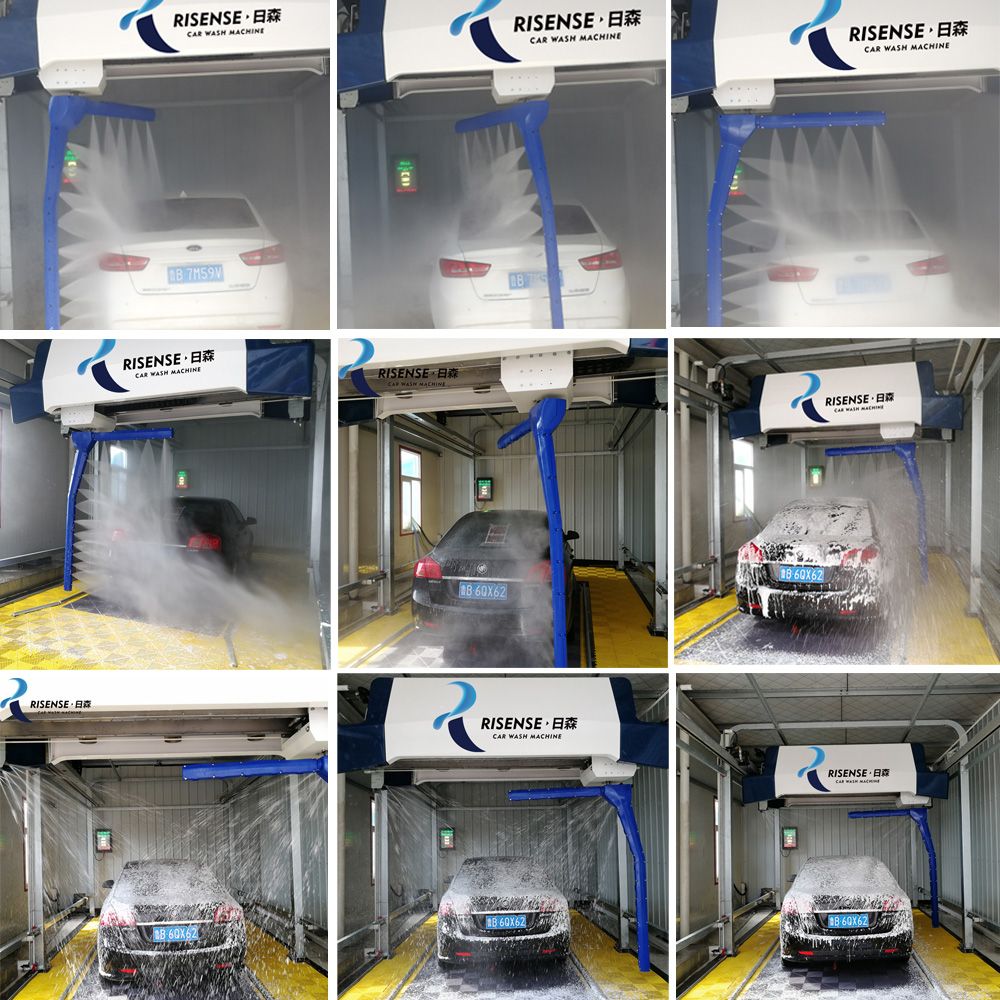 Risense Touchless Car Wash Machine PLC electronic control system