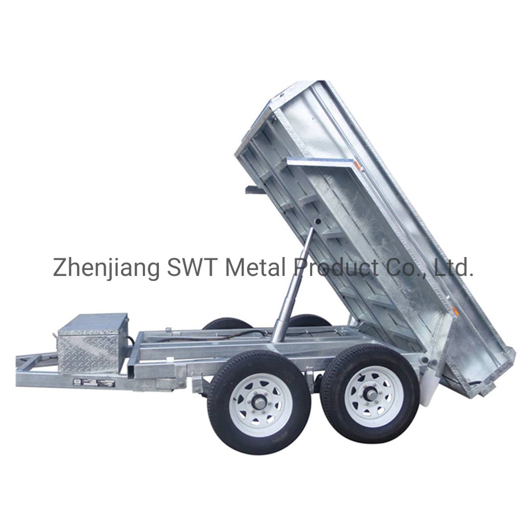 Hydraulic Tipping Truck with Cage 8*5 (SWT-HTT85)