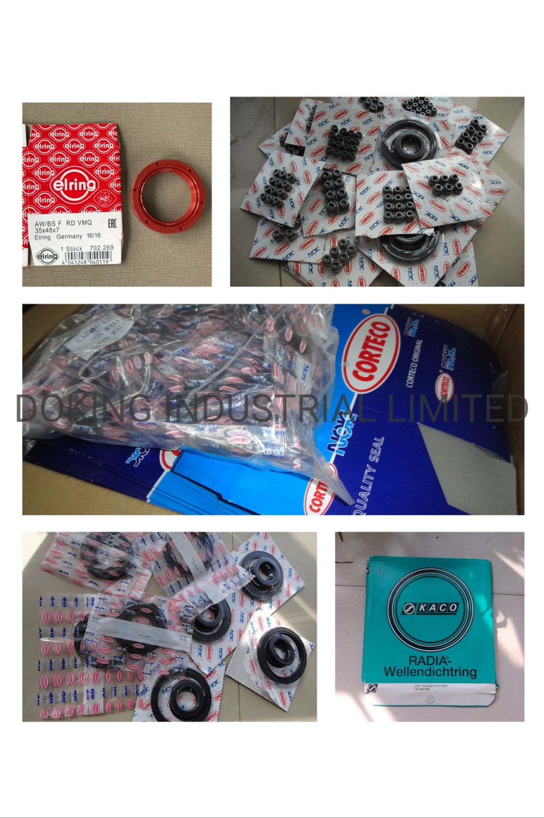 Glass Fiber Filled PTFE Piston Seal/Sealing Gasket Spare Part Kits Factory Good Price