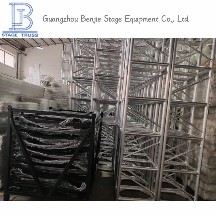 Traffic Safety Fence Aluminum Alloy Mesh Barrier Foldable Guardrailaluminum Alloy Stage Truss