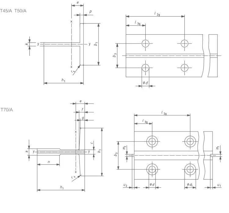 High Quality Factory Manufacture Guide Rail for Elevator T140-3/B (50K)